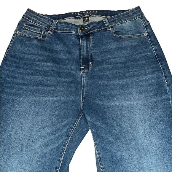 Ashley Stewart High-Waist Legendary Boot Cut Jeans - Picture 3 of 13